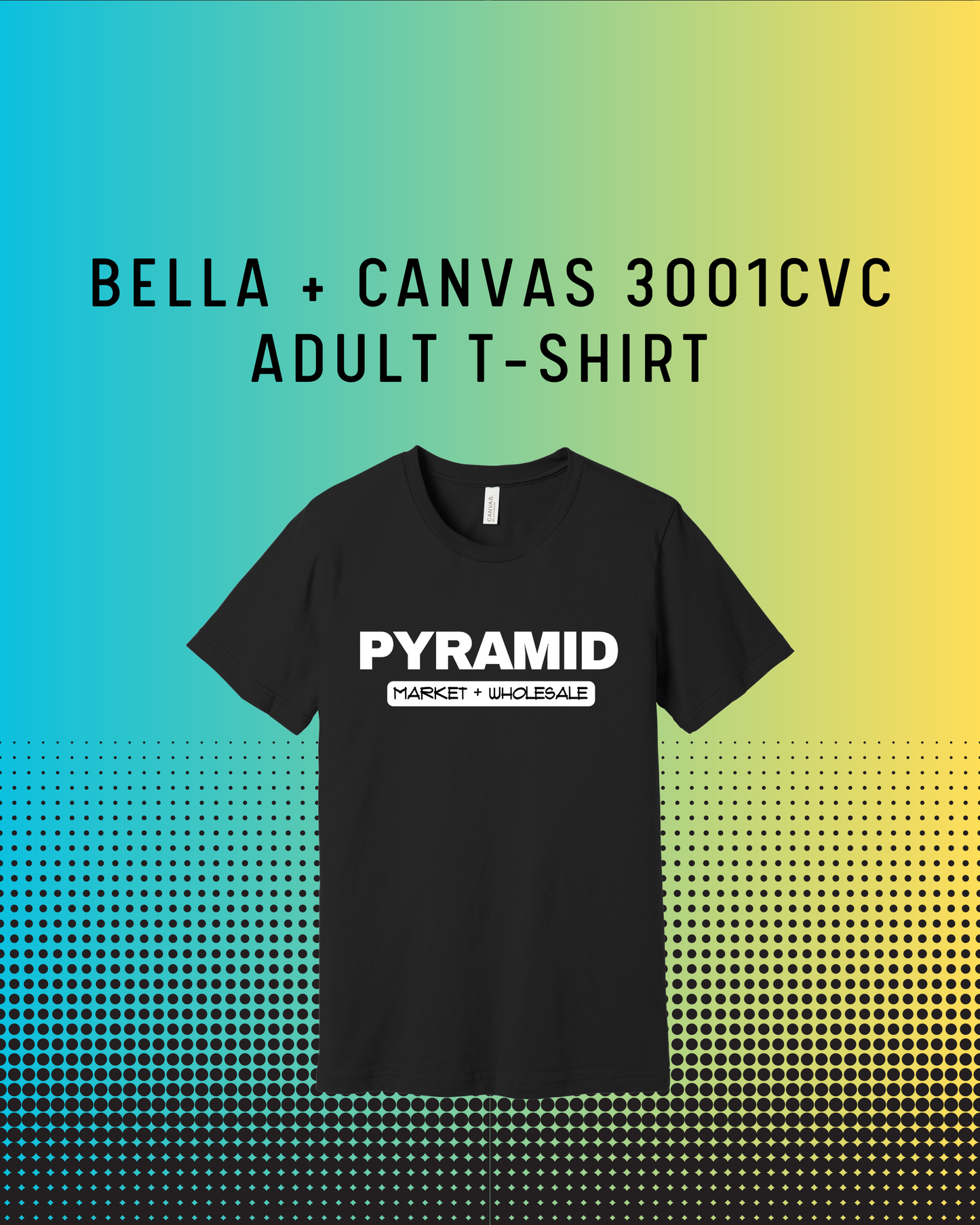 Bella Canvas 3001CVC / Blank or Custom