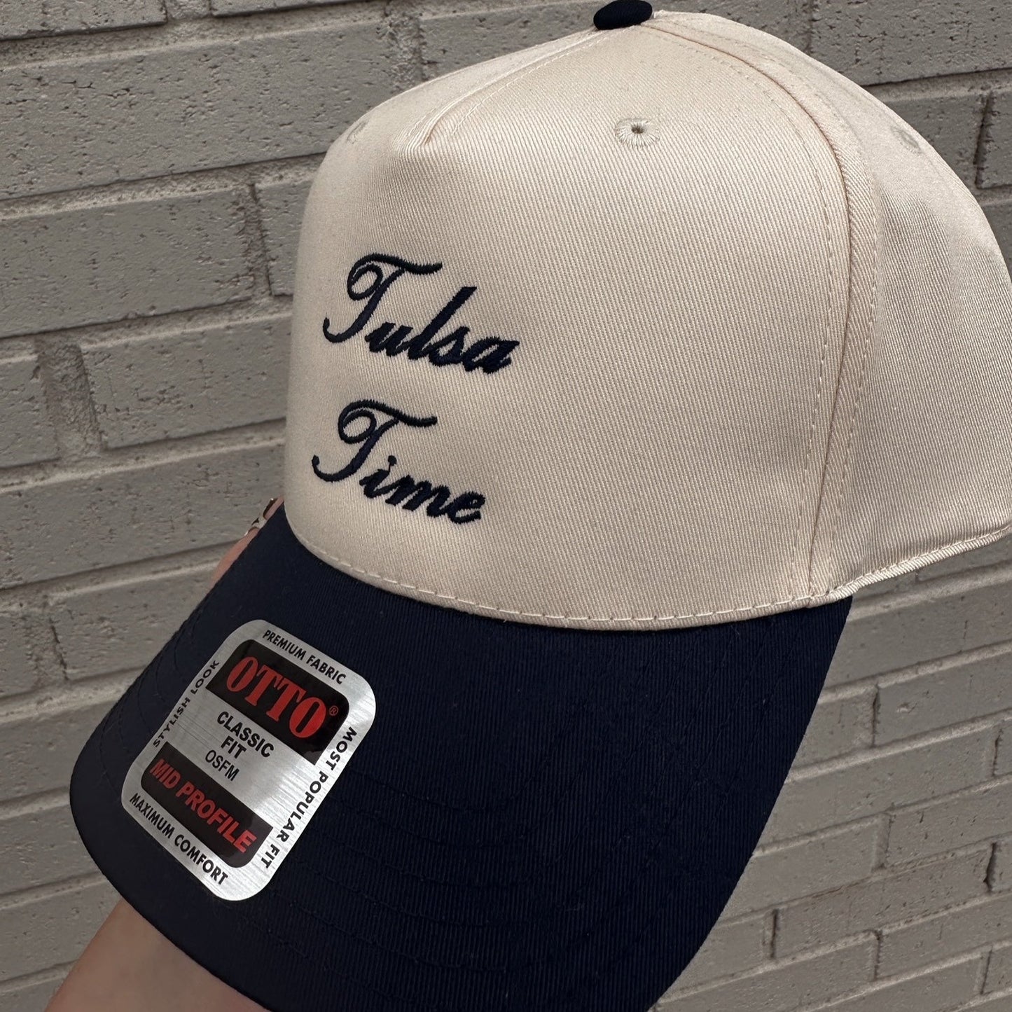 Tulsa Time Embroidered Trucker Hat