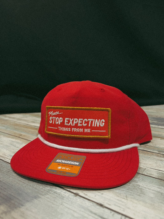 Stop Expecting Things from Me Trucker Cap